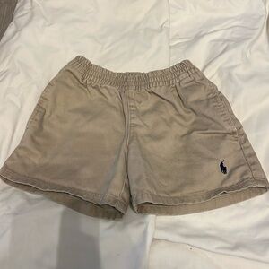 Boys Polo Ralph Lauren Khaki Short 3T GUC
